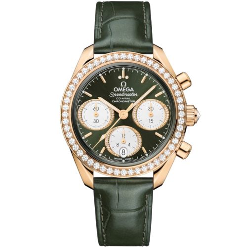 Omega Speedmaster (Non-Moonwatch) 324.58.38.50.60.001 Green 38.00 mm Automatic