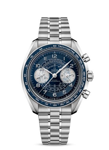 Omega Speedmaster Chronoscope 329.30.43.51.03.001 Blue 43.00 mm Handwound