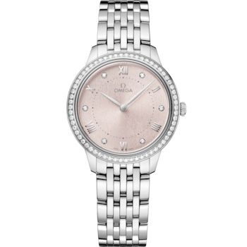 Omega De Ville 34.15.30.60.52.001 Pink 30.00 mm Quartz