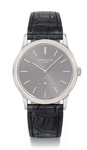Patek Philippe Calatrava 3718A Slate Grey 33.00 mm Handwound
