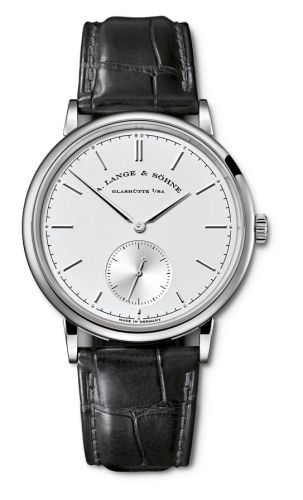A. Lange & Sohne Saxonia 380.026 Silver 38.50 mm Automatic
