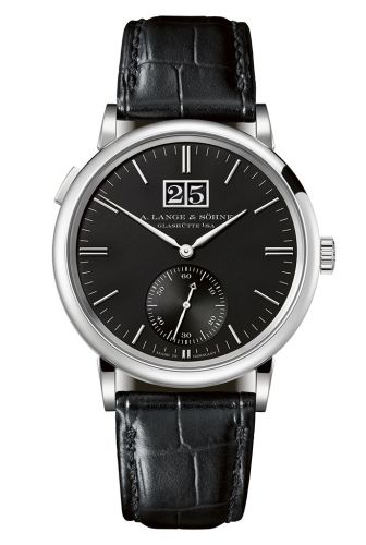 A. Lange & Sohne Saxonia 381.029 Black 37.00 mm Automatic