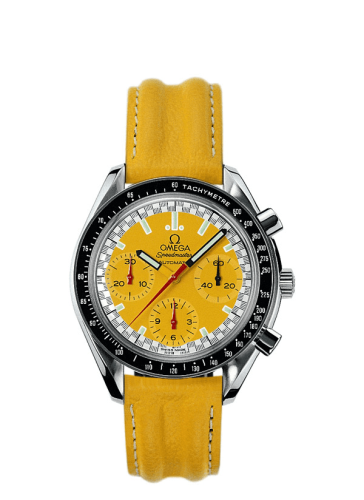 Omega Speedmaster Reduced 3810.12.40 Yellow 39.00 mm Automatic