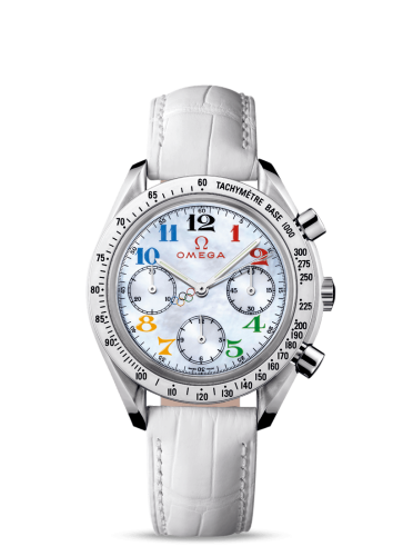 Omega Speedmaster Reduced 3836.70.36 White 39.00 mm Automatic