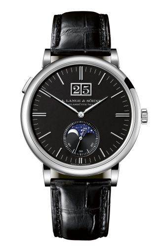A. Lange & Sohne Saxonia 384.029 Black 40.00 mm Automatic