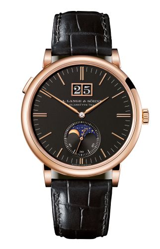 A. Lange & Sohne Saxonia 384.031 Black 40.00 mm Automatic