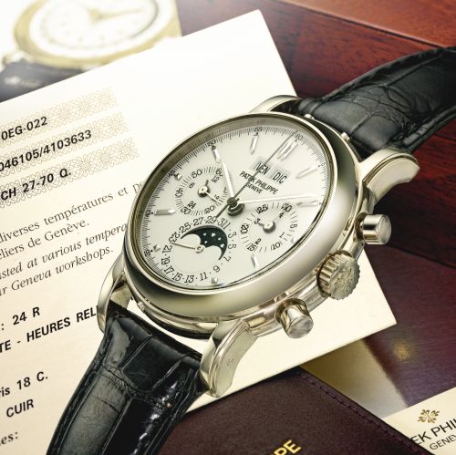 Patek Philippe Grand Complications 3970EG-022 Silver 36.00 mm Handwound