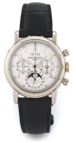 Patek Philippe Grand Complications 3970G_Arabic Silver 36.00 mm Handwound
