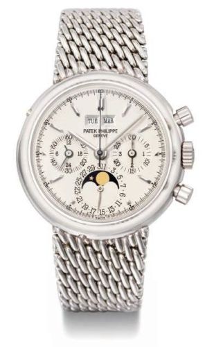 Patek Philippe Grand Complications 3970P/2 Silver 36.00 mm Handwound