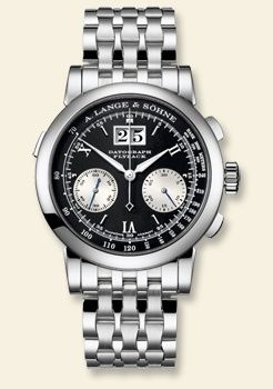 A. Lange & Sohne Saxonia 403.435 Black 39.00 mm Handwound