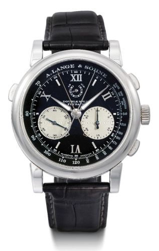 A. Lange & Sohne Saxonia 404.035X Black 43.20 mm Handwound