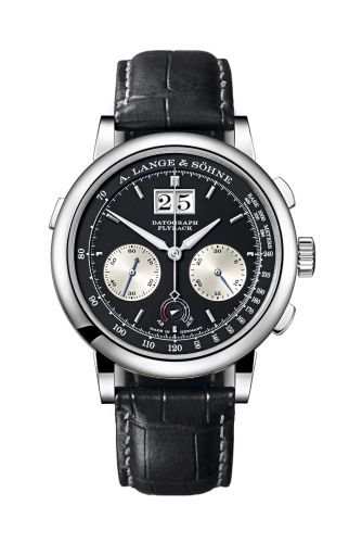 A. Lange & Sohne Saxonia 405.035 Black 41.00 mm Handwound