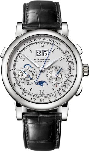 A. Lange & Sohne Saxonia 410.025 Silver 41.00 mm Handwound