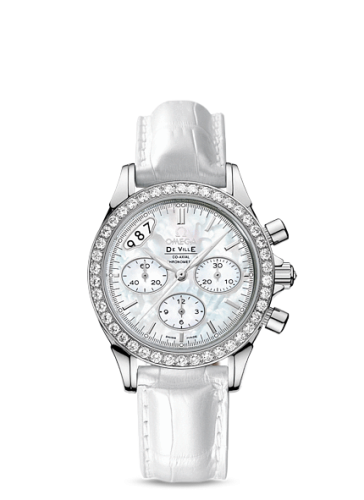 Omega De Ville 422.18.35.50.05.002 White 35.00 mm Automatic