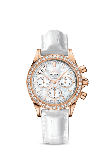 Omega De Ville 422.58.35.50.05.002 White 35.00 mm Automatic