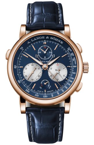 A. Lange & Sohne Saxonia 424.037 Blue 43.20 mm Handwound