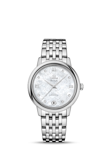 Omega De Ville 424.10.33.20.55.001 White 32.70 mm Automatic