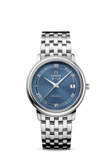 Omega De Ville 424.10.37.20.03.002 Blue 36.80 mm Automatic