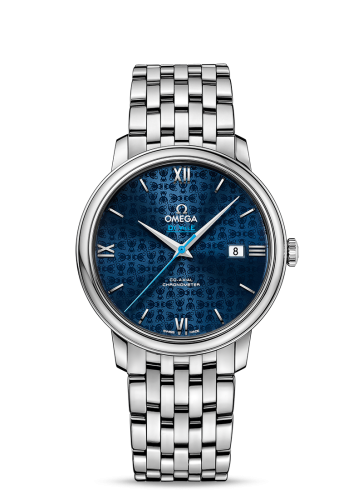 Omega De Ville 424.10.40.20.03.003 Blue 39.50 mm Automatic