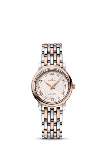 Omega De Ville 424.20.27.60.52.003 Silver 27.40 mm Quartz