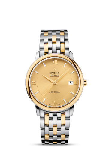 Omega De Ville 424.20.37.20.58.001 Champagne 36.80 mm Automatic