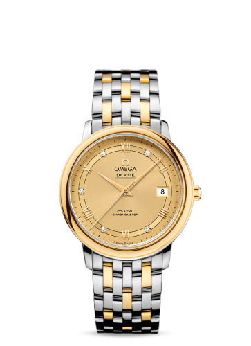 Omega De Ville 424.20.37.20.58.002 Champagne 36.80 mm Automatic
