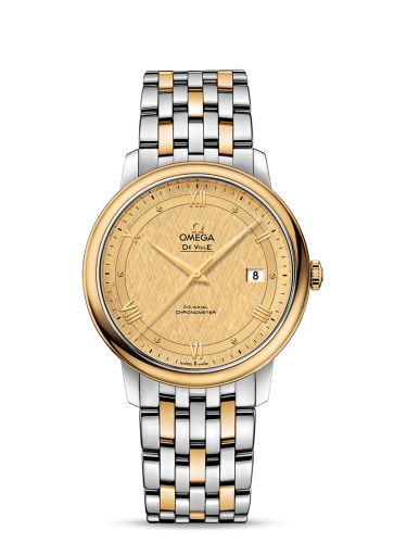 Omega De Ville 424.20.40.20.08.001 Champagne 39.50 mm Automatic