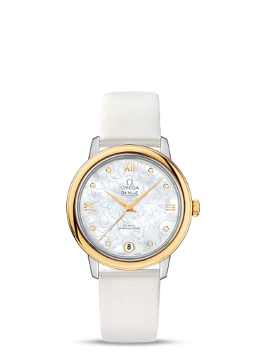 Omega De Ville 424.22.33.20.55.002 White 32.70 mm Automatic