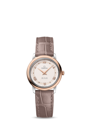 Omega De Ville 424.23.27.60.09.001 White 27.40 mm Quartz