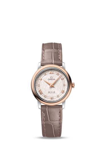 Omega De Ville 424.23.27.60.52.001 Silver 27.40 mm Quartz