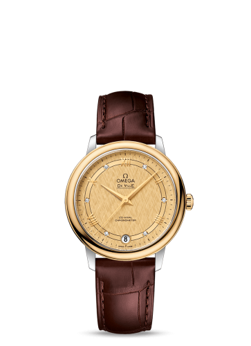 Omega De Ville 424.23.33.20.58.001 Champagne 32.70 mm Automatic