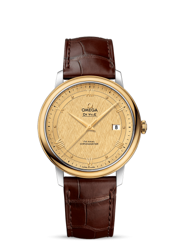 Omega De Ville 424.23.40.20.08.001 Champagne 39.50 mm Automatic