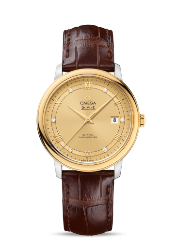 Omega De Ville 424.23.40.20.58.001 Champagne 39.50 mm Automatic