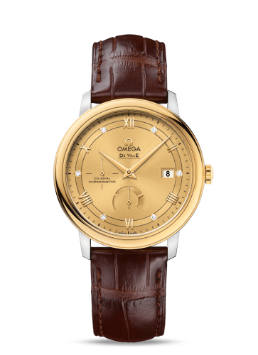 Omega De Ville 424.23.40.21.58.001 Champagne 39.50 mm Automatic