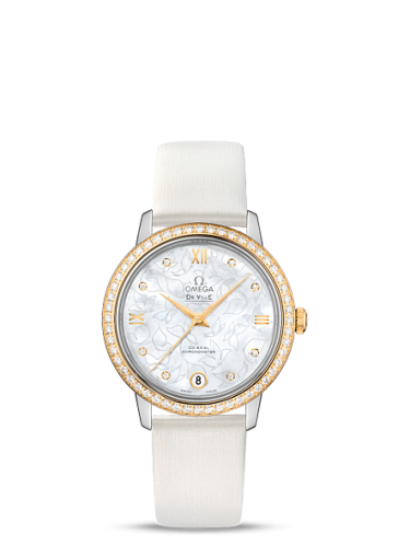 Omega De Ville 424.27.33.20.55.002 White 32.70 mm Automatic