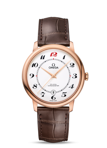 Omega De Ville 424.53.40.20.04.004 White 39.50 mm Automatic