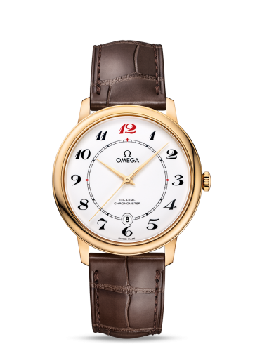 Omega De Ville 424.53.40.20.04.005 White 39.50 mm Automatic