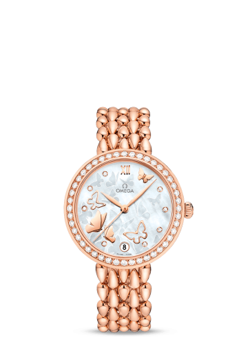 Omega De Ville 424.55.33.20.55.006 White 32.70 mm Automatic