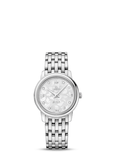 Omega De Ville 424.10.27.60.52.001 Silver 27.40 mm Quartz