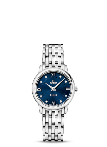 Omega De Ville 424.10.27.60.53.001 Blue 27.40 mm Quartz