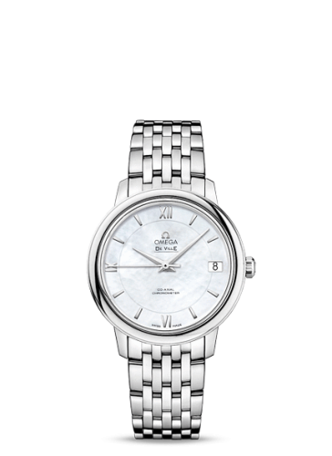 Omega De Ville 424.10.33.20.05.001 White 32.70 mm Automatic