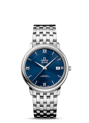 Omega De Ville 424.10.37.20.03.001 Blue 36.80 mm Automatic