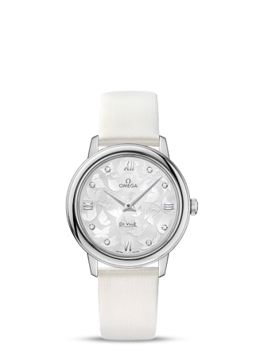 Omega De Ville 424.12.33.60.52.001 Silver 32.70 mm Quartz