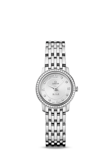 Omega De Ville 424.15.24.60.52.001 Silver 24.50 mm Quartz