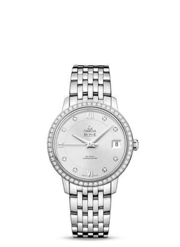 Omega De Ville 424.15.33.20.52.001 Silver 32.70 mm Automatic