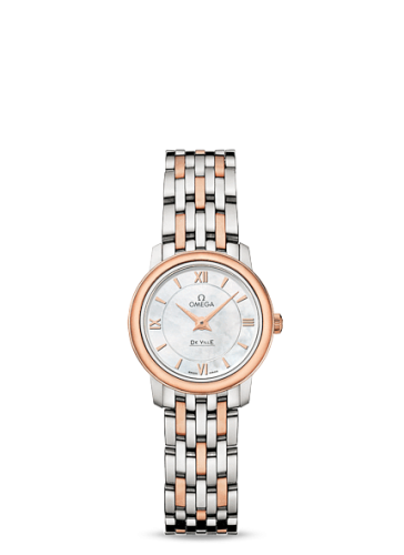 Omega De Ville 424.20.24.60.05.002 White 24.50 mm Quartz