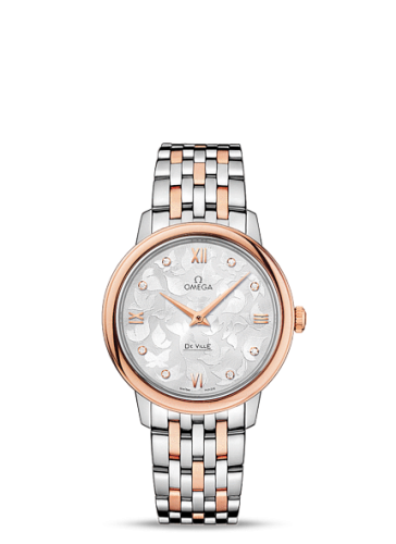 Omega De Ville 424.20.33.60.52.001 Silver 32.70 mm Quartz