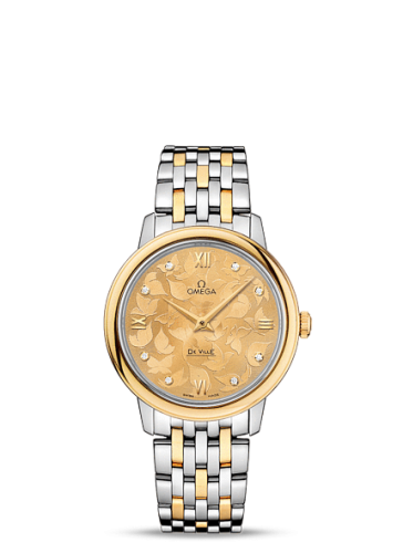 Omega De Ville 424.20.33.60.58.001 Champagne 32.70 mm Quartz