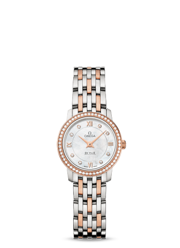 Omega De Ville 424.25.24.60.55.002 White 24.50 mm Quartz