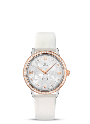 Omega De Ville 424.27.33.60.52.001 Silver 32.70 mm Quartz